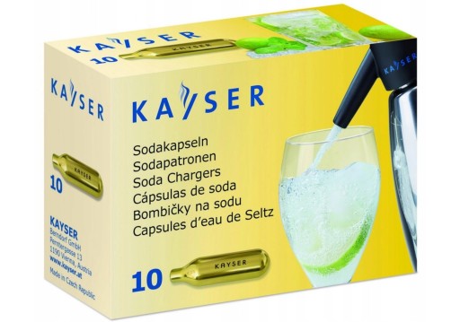 Kayser CO-2 kapsuly 8gr 10 ks.