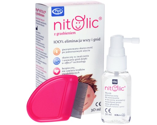 PIPI NITOLIC TEKUTINÁ NA VŠI HNIDU S HREBEŇOM 30 ML