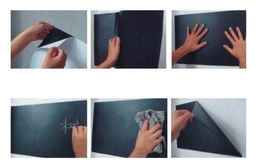Veľká samolepiaca tapeta na kriedovú tabuľu Chalk XL
