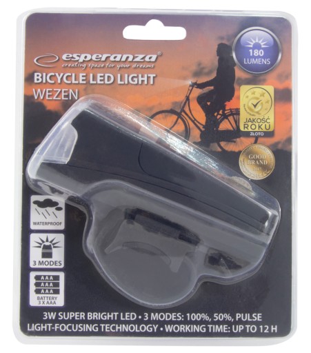LED SVIETIDLO NA BICYKEL PRE PREDNÝ WEZEN