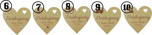 Ďakovná kľúčenka pre svadobných hostí, gravírovaná w7