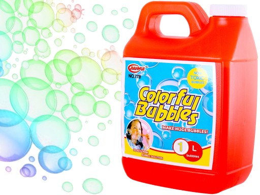 NÁPLŇ NA TEKUTÉ MYDLOVÉ BUBLINY, 1 l