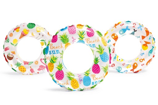Plážové PLAVECKÉ KOLESO 61cm INTEX