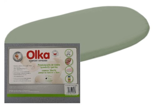 OLKA Jersey plachta na kočík 35x75 šedá