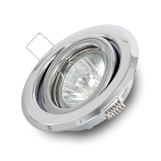 Očko stropné halogénové svietidlo pre LED MOVABLE CHROME