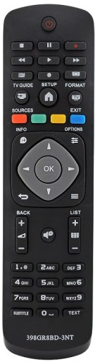 PHILIPS SMART UNIVERZÁLNY TV DIAĽKOVÝ OVLÁDAČ 398GR8BD