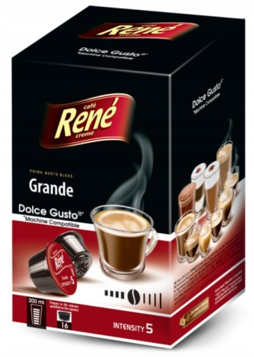 René DOLCE GUSTO GRANDE kapsuly 16 kusov