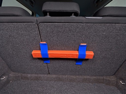 Samo-suchý zips - Držiak na suchý zips do kufra - 20 cm