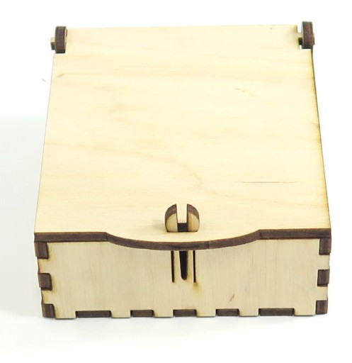 DEKOROVÁ KRABIČKA PREHLIADKA 8x8x3cm YE35