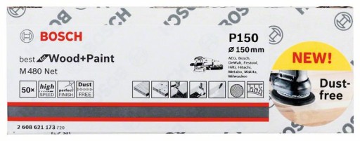 Brúsna sieťka na suchý zips 150mm GR.150 BOSCH