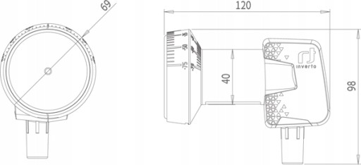 Inverto Single LNB konvertor pre Cyfrowy Polsat NC+ Home PRO Antenna Decoder