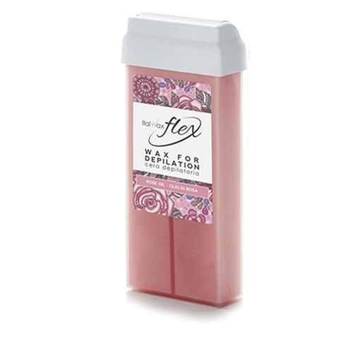 ItalWax Flex vosk na depiláciu v rolke 100 ml, ruža