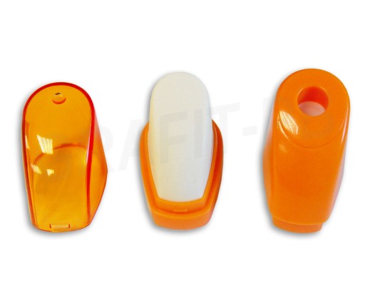 EASY DUO ORANŽOVÁ JEDNODUCHÁ BRÚSKA + GUMA