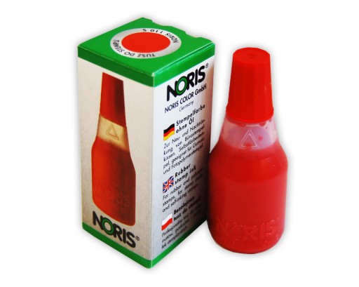 NORIS 110S razítkovací atrament 25ml červený