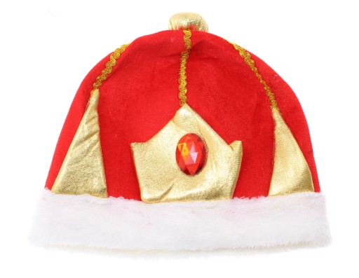 Kráľova korunná čiapka Kráľ vládca betlehem hrať karneval