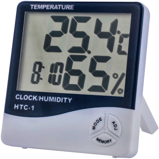 Bezdrôtová meteostanica hodiny teplomer meteo vlhkomer