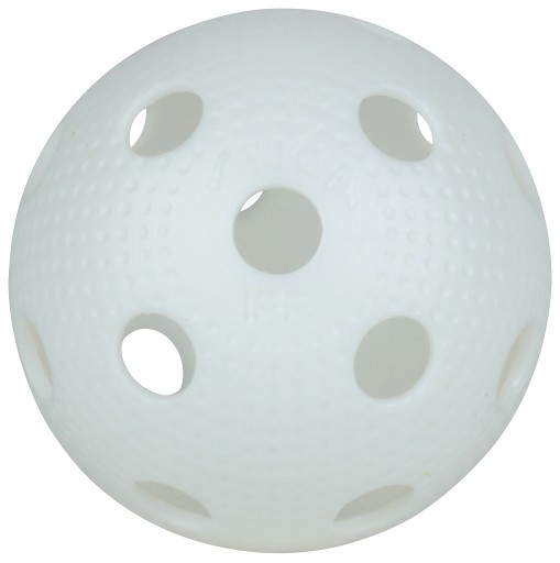 Florbalová loptička STIGA FLORBALL, biela
