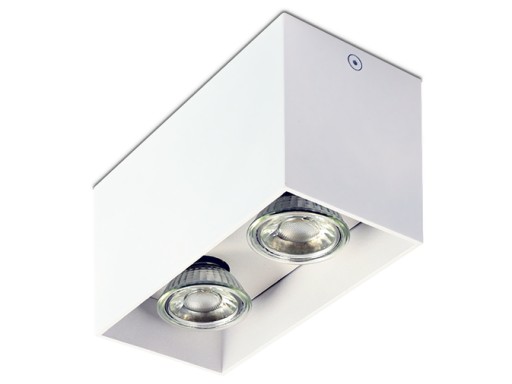 Stropná LAMPA, prisadená TRUBKOVÁ LAMPA K372 2x GU10