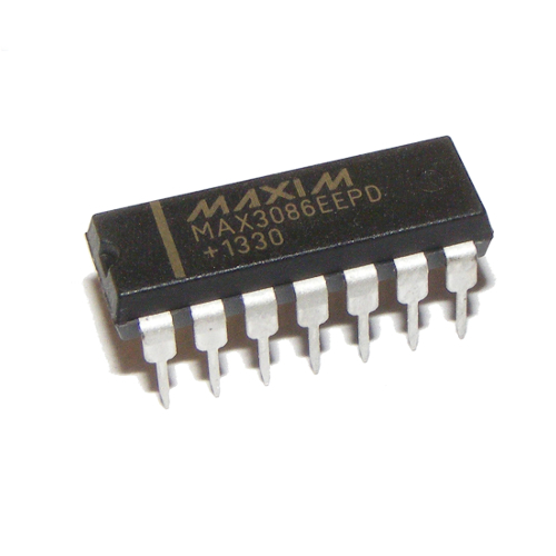 MAX3086EEPD+ MAX3086 RS485 RS422 transceiver DIP14