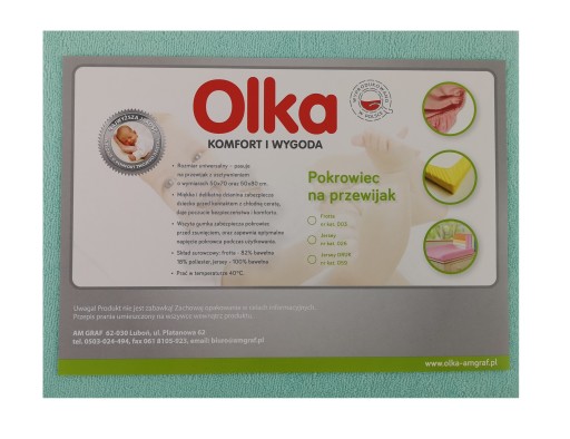 Poťah OLKA UNIVERSAL na FROTÉ prebaľovací pult