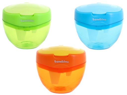 TROJITÝ BRÚSOK S NÁDOBOU BAMBINO mix