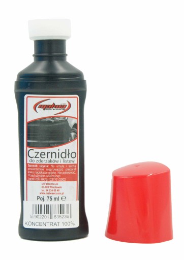 ČIERNY APLIKÁTOR NA PLASTOVÝ NÁRAZNÍK 75 ML