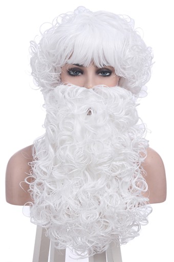 Mikulášska brada Mikulášsky outfit HRUBÝ 55CM HRUBÝ