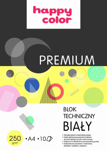 Blok Tech.Premium White HK A4/10