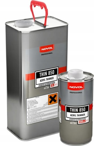 Akrylové riedidlo NOVOL THIN 850 - 0,5 l