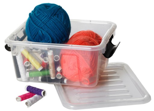 NÁDOBA S VÍKOM BOX ORGANIZER HOME BOX UNIVERSAL STRONG 2L