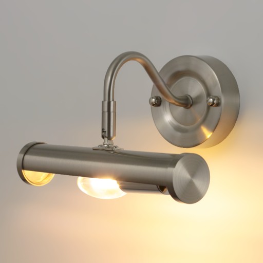 NÁSTENNÁ LAMPA nad zrkadlovou galériou pre LED E14 RAD2