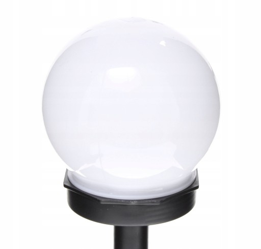 ZÁHRADNÁ SOLARNÁ LAMPA biela LED solárna GUĽA 10