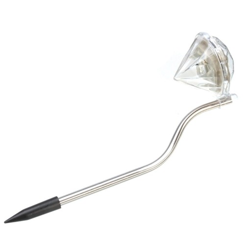 Solárna lampa DIAMENT 2LED RGB WHITE multicolor
