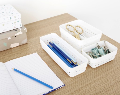 Organizér na košíkové nádoby SEOUL L Beige