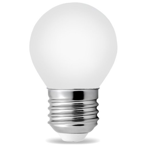 LED žiarovka E27 Filament 4W MILKY BALL neutrál
