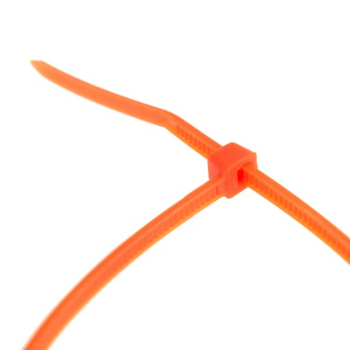 Sťahovacie pásky 200x2,5mm oranžové.