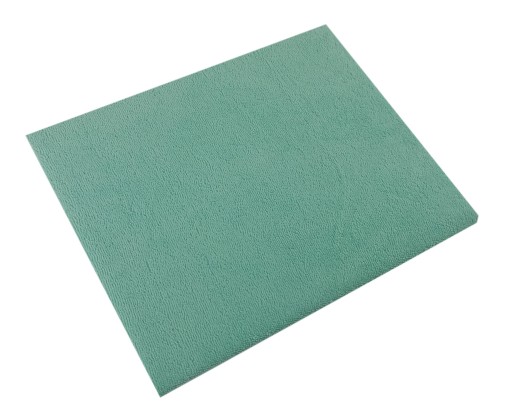 Froté plachta na kočík LUX 35x75 mint OLKA