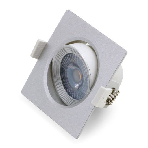 Stropné bodové svietidlo SMD LED MONI LED D 5W 4000K SILVER STRUHM 03860