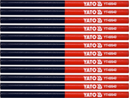 YATO Technická stolárska ceruzka, 12 ks
