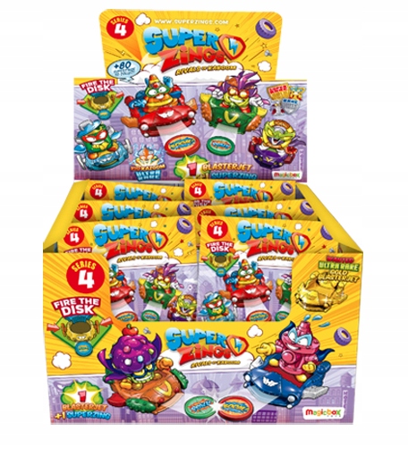 Super Zings 4 séria 4 VOZIDLO BLASTER JET