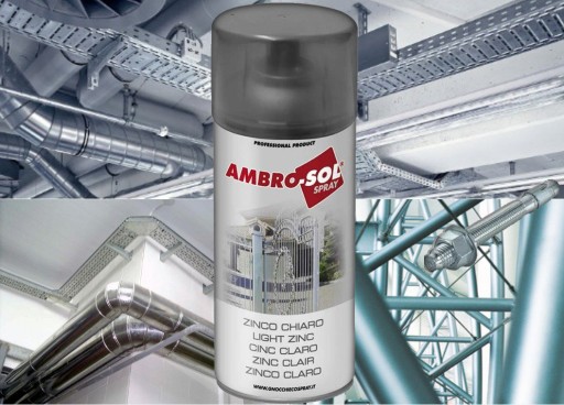 ĽAHKÝ ZINK lak zahustený na opravy, antikor 400ml Ambrosol 1055