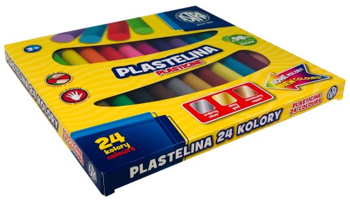ŠKOLSKÉ Plastelíny ASTRA CLASSIC ROUND 24 FAREB