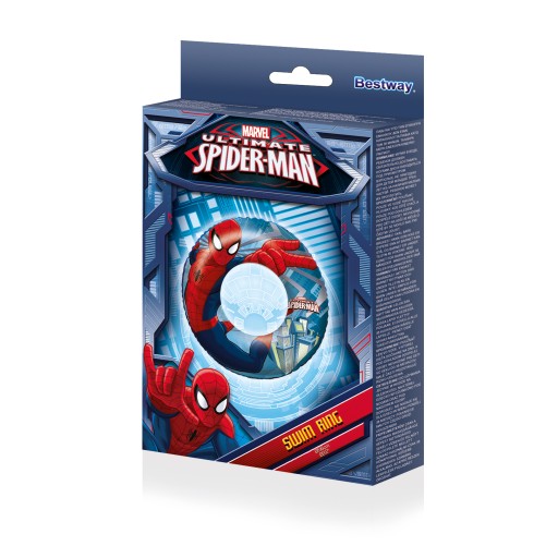 Nafukovací plavecký kruh Spider-Man 56 cm Bestway