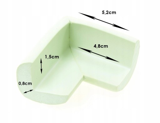 4 x FOAM ochrana rohov