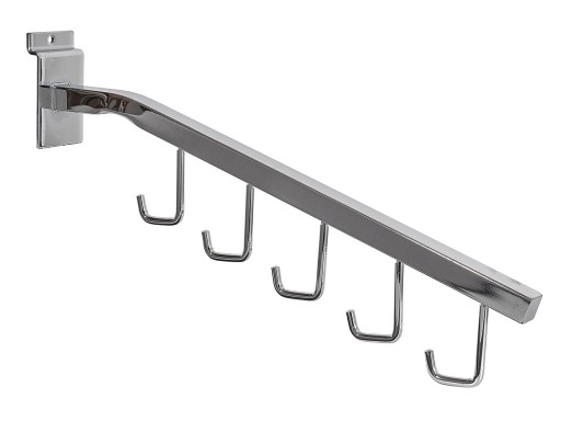 VEŠIAK UHOLNÝ 5 HÁKOV 40cm OBCHODNNÝ PANEL b1