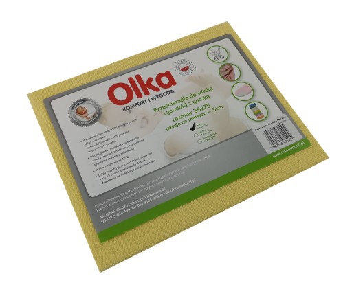 OLKA UNIVERSAL poťah na prebaľovací pult FROTÉ žltý