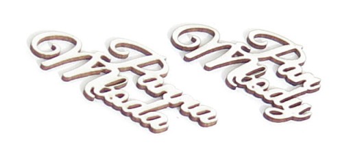 DEKOR BEERMATA CARDBOARD Ženích nevesta SE38
