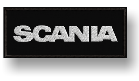 Scania - Thermo vyšívaná nášivka Nažehľovačka