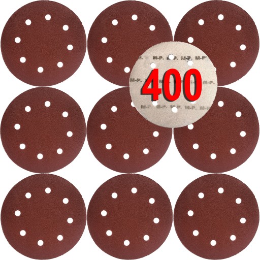 BRÚSNY KOTÚČ 180mm BRÚSNY PAPIER Gr400 10ks
