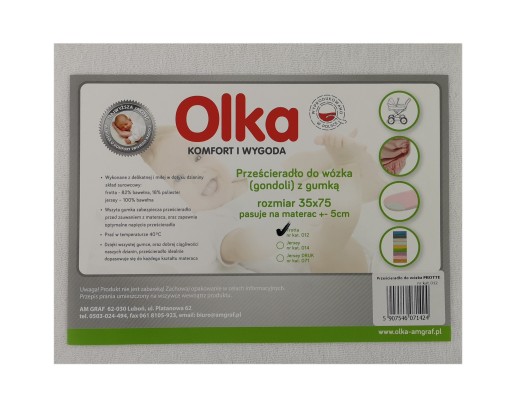 Plachta na kočík froté 35x75 biela OLKA